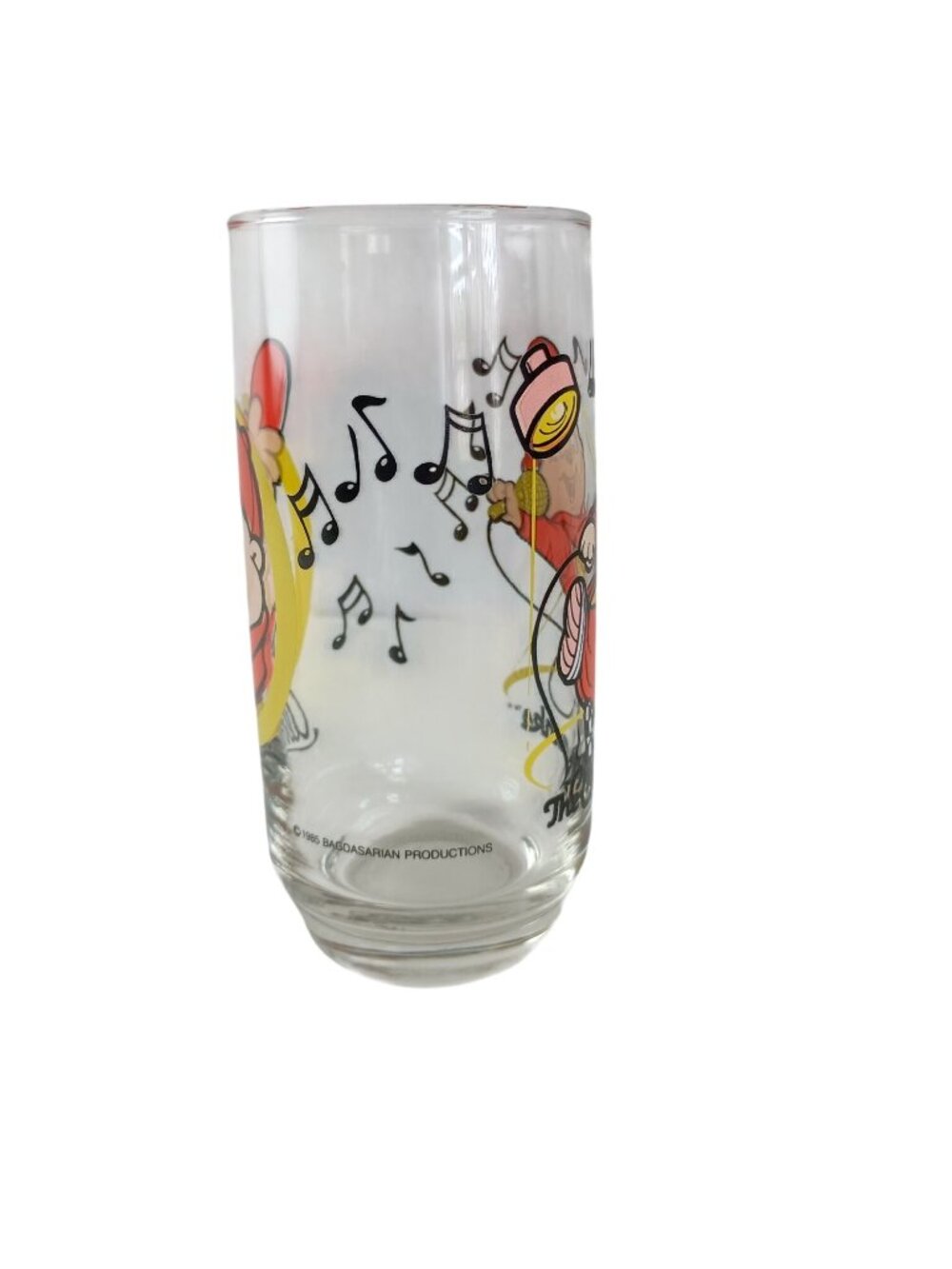 Alvin & The Chipmunks Tumbler 16oz. Collectors Drinking Glass Cup 1985 Vintage - Picture 2 of 6